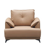 Load image into Gallery viewer, PU Leather Office Sofa Set 3+1+1, Beige Color-GCC Home Center