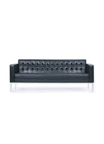 Load image into Gallery viewer, PU Leather Sofa Seat – Classic Design with Solid Wood Frame