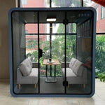 Load image into Gallery viewer, Quartet Silence Booth, 4 Person Silence Pod, Office Soundproof Booth-GCC Home Center