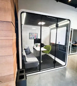Load image into Gallery viewer, Quartet Silence Booth, 4 Person Silence Pod, Office Soundproof Booth-GCC Home Center