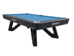 Load image into Gallery viewer, RASSON Wolf – 9ft Tournament Pool Table – Ball Return – Black/Silver Finish