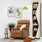 Load image into Gallery viewer, Recliner Sofa β Single Seater Fabric Recliner with Metal & Wood Frame | Soft Cushion Seating