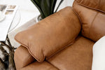Load image into Gallery viewer, Recliner Sofa β Single Seater Fabric Recliner with Metal & Wood Frame | Soft Cushion Seating