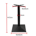 Load image into Gallery viewer, Jilphar Furniture Restaurant Table Base with Square Column JP3028-GCC Home Center