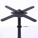 Load image into Gallery viewer, Restaurant Table With High Leg Base Heavy-Duty Construction , Matte Black Finish , Commercial