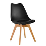 Load image into Gallery viewer, Mahmayi TJ HYT08 60DIA Round Pantry Table - Quad Leg base - Versatile for Home Office, Bistro, Balcony, Lawn, and Breakfast Nook - Fits Any Urban Decor Theme, Sturdy & Easy to Clean- Black(60cm)