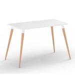 Load image into Gallery viewer, Mahmayi TJ HYT08 60DIA Round Pantry Table - Quad Leg base - Versatile for Home Office, Bistro, Balcony, Lawn, and Breakfast Nook - Fits Any Urban Decor Theme, Sturdy & Easy to Clean- Black(60cm)