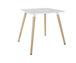Load image into Gallery viewer, Mahmayi TJ HYT08 60DIA Round Pantry Table - Quad Leg base - Versatile for Home Office, Bistro, Balcony, Lawn, and Breakfast Nook - Fits Any Urban Decor Theme, Sturdy & Easy to Clean- Black(60cm)