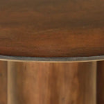 Load image into Gallery viewer, Round Wooden Dining Table ā Minimalist Modern Design