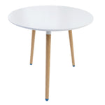 Load image into Gallery viewer, RT-6B Round Table in White for a Clean, Modern & Elegant Look