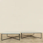 Load image into Gallery viewer, Sauvage Faux Marble Square Coffee Table 90cm|120cm