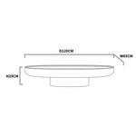 Load image into Gallery viewer, Scout Coffee Table β Matte White & Black Fiberglass