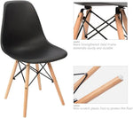 Load image into Gallery viewer, Set of 2 Black Shell Dining Chair, Mid-Century Modern Eames DSW-GCC Home Center