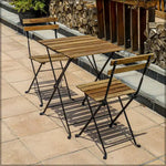 Load image into Gallery viewer, Set of 3 Folding Dining Table Chair-GCC Home Center
