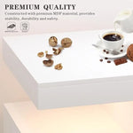 Load image into Gallery viewer, Sideboard Buffet Cabinet with Storage, LED Lights & Charging Station (100 x 40 x 80 cm)