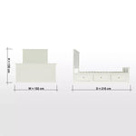 Load image into Gallery viewer, Single Bed with Storage For Kids - 120x200 cm-GCC Home Center