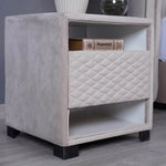Load image into Gallery viewer, Single Space Night Stand β Velvet Beige