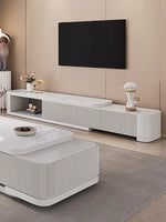 Load image into Gallery viewer, Sintered Stone Extendable Entertainment TV Unit-GCC Home Center