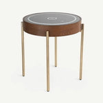 Load image into Gallery viewer, Smart End Table Built-in Wireless Charger β Black