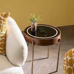 Load image into Gallery viewer, Smart End Table Built-in Wireless Charger β Black