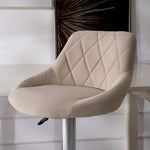 Load image into Gallery viewer, Soft Velvet Fabric Bar Chair