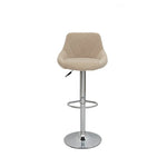 Load image into Gallery viewer, Soft Velvet Fabric Bar Chair