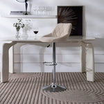 Load image into Gallery viewer, Soft Velvet Fabric Bar Chair
