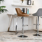 Load image into Gallery viewer, Soft Velvet Fabric Bar Chair