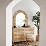 Load image into Gallery viewer, Solid Wood 6-Drawer Dresser With Mirror, Luxury Dressing Table For Organized Storage-GCC Home Center