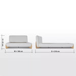 Load image into Gallery viewer, Solid Wood Kids Single Bed 120x200 CM-GCC Home Center