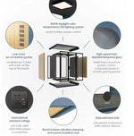 Load image into Gallery viewer, Solo Silence Booth, Soundproof Eco-friendly Protect Privacy, Office Soundproof Booth-GCC Home Center