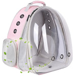 Load image into Gallery viewer, halinfer SOURCER Expandable Bubble Cat Carrier Backpack, Space Capsule Pet Carrier for Small Dog, Transparent Pet Hiking Traveling Backpack X-Large Grey