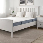 Load image into Gallery viewer, Ikea VESTMARKA sprung mattress, 90x200 cm, extra firm/light blue