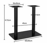 Load image into Gallery viewer, SS Double tube table base JP3013