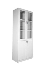 Load image into Gallery viewer, Mahmayi Storage Cabinet for Home Office (White Credenza)