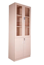 Load image into Gallery viewer, Mahmayi Storage Cabinet for Home Office (White Credenza)