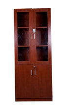 Load image into Gallery viewer, Mahmayi Storage Cabinet for Home Office (White Credenza)
