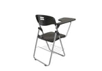 Load image into Gallery viewer, Student Chair Black, Folding Plastic Chair with Writing Table-GCC Home Center