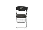 Load image into Gallery viewer, Student Chair Black, Folding Plastic Chair with Writing Table-GCC Home Center