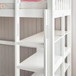 Load image into Gallery viewer, Taylor Twin Loft Bed with Shelves - 90x200 cm-GCC Home Center
