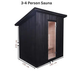 Load image into Gallery viewer, Traditional Outdoor Sauna Cabin