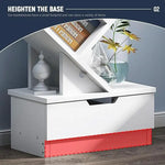 Load image into Gallery viewer, Tree Shaped Bookshelf – Slim Floor Standing Bookcase with Storage Cabinet