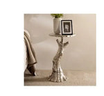 Load image into Gallery viewer, Trunk Accent Table β Silver | Modern Metal Storage Accent Table