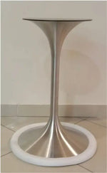Load image into Gallery viewer, Arabian Mall Tulip Shape Stainless Steel Table Base (JP3074) - Brushed Finish