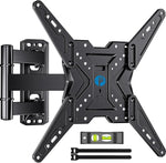 Load image into Gallery viewer, TV Wall Mount for Most 26-60 inch TVs, Full Motion with Swivel ±90°, Tilt +5~-15° & Extension, Single Stud Bracket Holds up to 35 kg, Max VESA 400x400mm
