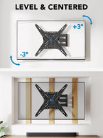 Load image into Gallery viewer, TV Wall Mount for Most 26-60 inch TVs, Full Motion with Swivel ±90°, Tilt +5~-15° & Extension, Single Stud Bracket Holds up to 35 kg, Max VESA 400x400mm