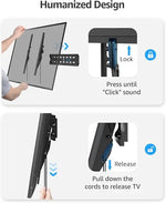 Load image into Gallery viewer, TV Wall Mount, Tilting TV Bracket for Most 26-60 Inch LED LCD OLED Flat/Curved TVs, Low Profile Save Spacing, Fits 12" to 16" Stud, Max VESA 400x400mm up to 99 LBS, MU0007
