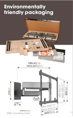 Load image into Gallery viewer, TVM 5855 Full-Motion Ultra Strong TV Wall Mount Bracket For Large And Heavy TVs From 55 65 75 77 85 Up To 100 Inch