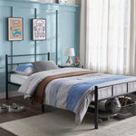 Load image into Gallery viewer, Twin Bed With Metal Frame - 90x200-GCC Home Center
