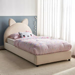 Load image into Gallery viewer, Twin Upholstered Bed - 90x200 cm-GCC Home Center